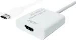 VALUE 12.99.3210 USB-C į HDMI i&scaron;orinis vaizdo keitiklis, 4K, baltas