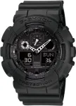 Rankinis laikrodis Casio GA-100-1A1ER Vyri&scaron;kas Kvarcinis Juodas