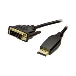 Laidas vaizdo DisplayPort 1.1 &ndash; DVI-D 24+1 &ndash; ST/ST &ndash; 1,5 m &ndash; Full HD 1920x1080 60 Hz &ndash; Synergy21