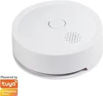 Dūmų detektorius WiFi Smart, Tuya suderinamas baltas