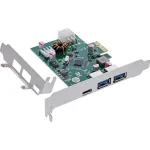 InLine 76661M sąsajos plok&scaron;tė / adapteris vidinis USB 3.2 Gen 1 (3.1 Gen 1), USB Type-C