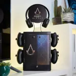 Numskull Games Official Assassin's Creed - Mirage Gaming Locker, Diskettenhalter f&uuml;r Spiele, Xbox, Schwarz, Kabelgebunden, 1 St&uuml;ck(e)