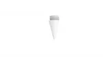 DEQSTER Pencil 1-osios kartos keitimo antgaliai &ndash; PVC, balti, 15,1&times;7,6&times;7,6 mm, 2 vnt.