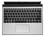 HP L67436-A41 belgų klaviatūra mobiliajam įrenginiui Pogo Pin sidabrinė