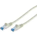 Patch Laidas CAT6a RJ45 S/FTP PiMF 1m Pilkas