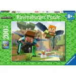 Dėlionė Ravensburger Minecraft Animal Adventures &ndash; 200 dalių, stačiakampė
