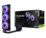 ASROCK Pro 360 ARGB Black 360 mm skystas au&scaron;inimas CPU