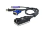 ATEN KA7177-AX USB - VGA į Cat5e/6 KVM adapterio kabelis (CPU modulis) su i&scaron;maniąja kortele ir virtualios laikmenos palaikymu
