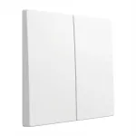 GIRA System 55 2-jungčių svirtinė plok&scaron;telė modelis 329503, Pure White