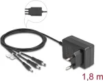 DeLOCK 41466 i&scaron;orinis maitinimo &scaron;altinis 5 V 2 A 10 W, DC 3,5x1,35/5,5x2,1/5,5x2,5 mm