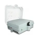 DeLOCK Fiber Optic Distribution Box 24 Port IP65 Vandeniui Atspari Pilka