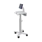 Ergotron Tablet Cart SV10 &ndash; vežimėlis plan&scaron;etei / klaviatūrai, metalas, baltas, aliuminis, iki 30,5 cm (12 inch)
