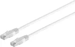 S/CONN Cat 6 S/FTP 0,5 m tinklo kabelis baltas Cat6 S/FTP S-STP