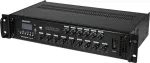 Mikseris Omnitronic MAVZ-360.6P &mdash; 6 kanalų stiprintuvinis mikseris, 360 W bendra i&scaron;ėjimo galia
