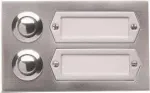 Grothe ETA 502 GA laidinis skambutis, sidabrinis, aliuminis, AC/DC 5&ndash;12 V, -20&ndash;50 &deg;C (55532)