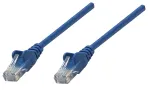 Intellinet tinklo jungiamasis kabelis, Cat6A, 0,25 m, mėlynas, varinis, S/FTP, LSOH/LSZH, RJ45, auksuoti kontaktai, su apsauga nuo užkabinimo, su gaubtu, viso naudojimo laiko garantija