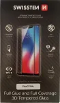 Grūdintas 3D Full Glue stiklo ekrano apsauginis stikliukas SWISSTEN, skirtas iPhone 7/8 &mdash; baltas