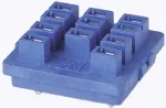 Finder relės lizdas 92.13, tinkamas serijoms 62, 62.31, 62.32, 62.33, 38 x 36 x 18,5 mm