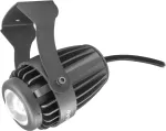 LED prožektorius EUROLITE PST-10W gintarinis 10W &ndash; siauras spindulys akcentiniam ap&scaron;vietimui