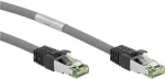 Goobay CAT 8.1 Patch Laidas, S/FTP (PiMF), Pilkas, 0,25 m - LSZH Halogen-Free, Varis AWG 24 (55134)