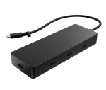 HP 6G842AA 4K USB-C daugiaprievadžio &scaron;akotuvo tipo prievadų replikatorius, USB-C, DP, juodas