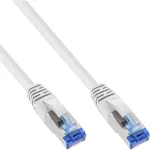 InLine B-76803W Cat.6A S/FTP PiMF LSZH komutacinis kabelis, 3 m, baltas, 25 vnt. paketas