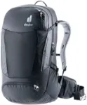 Kuprinė DEUTER Trans Alpine 32 EL &ndash; 32 L, ergonomi&scaron;ka dviračių/miesto kuprinė, juoda