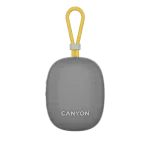 Canyon OnMove 12 - ne&scaron;iojamas Bluetooth v5.3 garsiakalbis - 5W - TWS - IPX7 - 12 valandų - USB-C įkrovimas