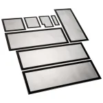 Demciflex dulkių filtrų rinkinys Lian Li O11 Dynamic XL - juoda/juoda