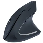Techly IM 1200-VM-B vertikali optinė pelė be laidų, 2,4 GHz RF, 1600 DPI