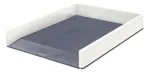 Leitz WOW dviejų spalvų dokumentų dėklas, plastikinis, metalinis, baltas, A4, 267 mm, 336 mm, 49 mm