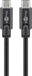 Wentronic Goobay USB 3.1 Gen 1 USB-C&trade; kabelis, 0,5 m - USB-C&trade; ki&scaron;tukas > USB-C&trade; ki&scaron;tukas (67975)