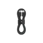 Laidas Lightning &ndash; USB-C Native Union BELT-KV-CL-CS-BK-2 1,2 m Juoda
