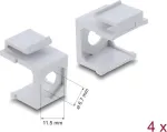 Keystone dangtelis baltas su 7 mm kabelio įvadu, 4 vnt. &mdash; DELock 87609