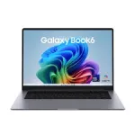 Samsung Galaxy Book6 Enterprise Edition Copilot+ PC NP764BJG-KA2DE ne&scaron;iojamas kompiuteris, 16 colių WUXGA IPS, Intel Core Ultra 5 325, 16GB LPDDR5x, 512GB SSD, Windows 11 Pro, voki&scaron;ka QWERTZ klaviatūra
