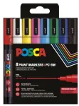 POSCA Uni-Ball Marker UNI PC-3M 8-Piece Set Basic (186558)