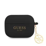 Guess AirPods Pro 4G Charm Silicone Case Black