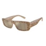 EMPORIO ARMANI moteri&scaron;ki akiniai nuo saulės EA4229U61195A Cat Eye permatomi pilki rėmeliai pilki gradientiniai lę&scaron;iai 55 mm