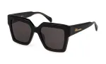 BLUMARINE Moteri&scaron;ki Akiniai Nuo Saulės SBM859-53099A Rudi Havana Drugelio Formos Acetato Rėmeliai su Rudais Gradientiniais Polikarbonato Lę&scaron;iais 53/18/135 mm UV400