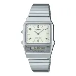 CASIO AQ-800E-7A2EF Unisex Analog-Digital Watch, Silver, 32 mm