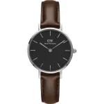 DANIEL WELLINGTON Petite Melrose Moteri&scaron;kas Laikrodis 28mm Rožinio Aukso Tinklinis Dirželis DW00100233