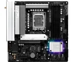 Motininė plok&scaron;tė ASRock B860M Pro RS WiFi &mdash; Intel B860, LGA 1851, micro ATX, DDR5, 4 DIMM, 3x M.2, 2,5Gb LAN, Wi-Fi, Bluetooth