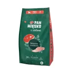 Sausas &scaron;unų ėdalas Pan Miesko Mr. Meat su žolelėmis Jautiena su Triu&scaron;iu M 20 kg Mai&scaron;as, vidutinėms veislėms, Baltymai 30% Riebalai 20%