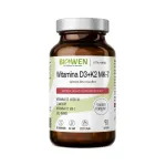 BWN BIOWEN Vitamins D3 + K2 MK-7 maisto papildas &ndash; 90 kapsulių