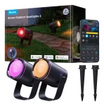 Govee H7093 RGBICWW lauko prožektorius 750 lm Wi‑Fi 2,4 GHz, RGB + &scaron;ilta balta