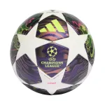 adidas UCL 25/26 Final Competition futbolo kamuolys, 5 dydis, baltas violetinis