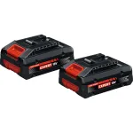 Bosch Professional Expert EXBA18V-40 akumuliatorių rinkinys &mdash; 2 vnt., 18V ličio jonų, AMPShare Alliance