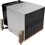 Inter-Tech K-650 procesoriaus au&scaron;intuvas 6 cm aliuminis - juodas (88885510)