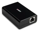 LINDY PoE į USB Type-C skirstytuvas konverteris, 15W Power Delivery, Gigabit Ethernet, USB 2.0 duomenys, juodas 73474