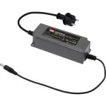 MEAN WELL OWA-60E-12 60W 12V 5A IP67 uždaras maitinimo &scaron;altinis su AC ki&scaron;tuku ir DC kabeliu